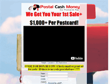 Tablet Screenshot of postalcashmoney.com